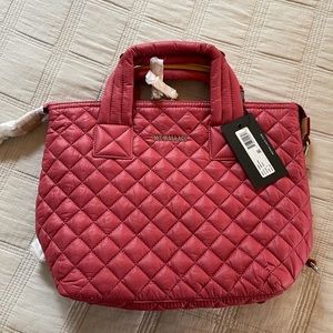 MZ Wallace small metro Sutton rose crossbody